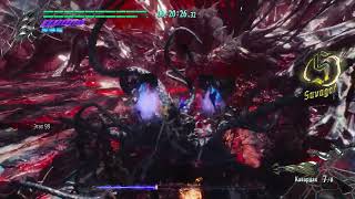 Taking hell cainas to Urizen 2 boss fight  Devil May Cry 5 [upl. by Cosenza]