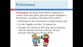 Lecture 1 for quotChapter 9 Performance and Discharge of the Contractquot LGLA 1351 [upl. by Yates]