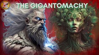 GREEK MYTHOLOGY The Gigantomachy  The War of the Giants vs Olympian Gods [upl. by Tama615]