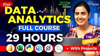 Data Analytics FULL Course for Beginners to Pro in 29 HOURS  2024 Edition [upl. by Avron]