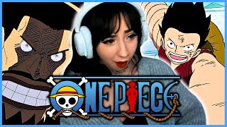 LUFFY VS BLUENO BEGINS  One Piece Episode 269 amp 270 Reaction [upl. by Kendy]