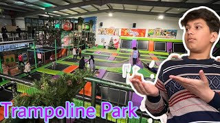 Vlog31Trampoline park chlea gye buhut maza aya THVLOGS [upl. by Akcinat]