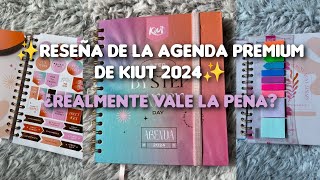 Reseña de la Agenda PREMIUM KIUT 2024 ¿Realmente vale la pena organizacion parati planner [upl. by Lara]