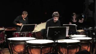 Iannis Xenakis  Idmen B for percussion ensemble III [upl. by Wakeen]