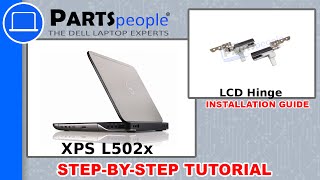 Dell XPS 15 L502X LCD Hinge HowTo Video Tutorial [upl. by Arabella]