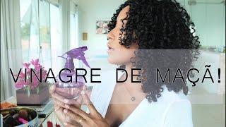 VINAGRE DE MAÇÃ NO CABELO  formas de usar  POR GILL VIANNA [upl. by Edyak]