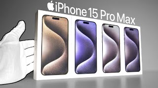 iPhone 15 Pro Max Unboxing  A Monster Smartphone  Gaming Test [upl. by Rekab]