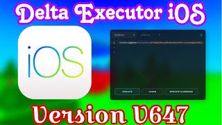 iOS Delta Executor Mobile Latest Version 647 Release For IPhoneIpad and Mac [upl. by Piwowar413]