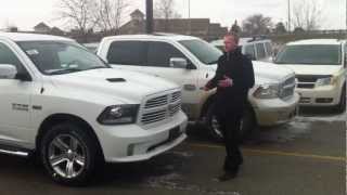 2013 Dodge Ram SPORTvsLARAMIE  Unique Chrysler Dodge Jeep Ram Burlington [upl. by Miza]