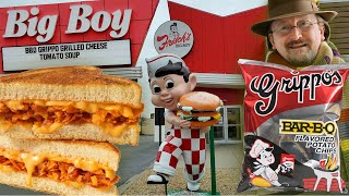 Frischs Big Boy Grippos Barbecue ChipInfused Grilled Cheese REVIEWED [upl. by Etram]