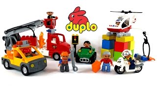 Поиграем вместе  Большой Сборник Лего мультиков про машинки Lego Duplo [upl. by Mailli]