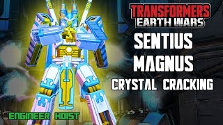 Transformers Earth Wars  Sentius Magnus Crystal Cracking [upl. by Franci117]