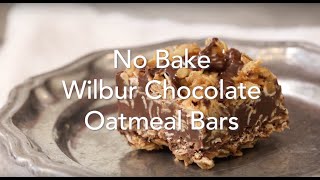 No Bake Wilbur Chocolate Oatmeal Bars [upl. by Turino]