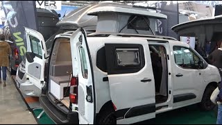 4x4 Mini Camper Opel Combo by ALPIN CAMPER 2023 [upl. by Eninnaej]