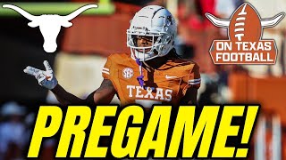 OTF PREGAME  1 Texas Longhorns vs 5 Georgia Bulldogs  Isaiah Bond Status  SEC Football [upl. by Edaj]