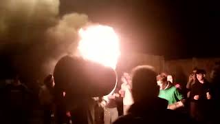 Flaming Tar Barrels Ottery St Mary The Boys 2024 [upl. by Yajnas]