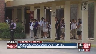 school lockdown lifted after two hours [upl. by Hanako825]