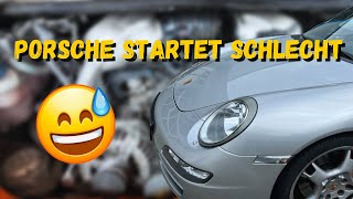 Porsche 911 997 startet schlecht  YKabel und Anlasser erneuern [upl. by Wolfgang90]