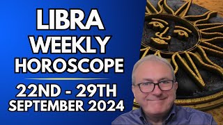 Libra Horoscope  Weekly Astrology 23rd to 29th September 2024 [upl. by Nitsud]