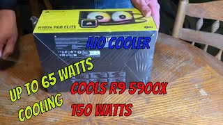 Unboxing Corsair H100x RGB Elite AIO [upl. by Anohr]