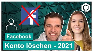 Facebook Konto löschen 2021 [upl. by Novelia819]