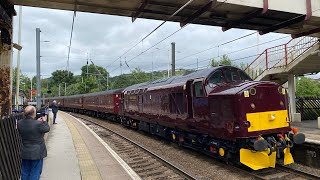 37 706 amp 47 802  The Dalesman Railtour  Shipley  110724 [upl. by Farleigh]