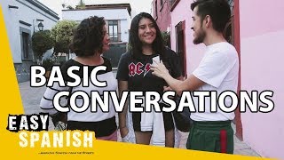 BASIC CONVERSATIONAL PHRASES IN SPANISH for beginners  Easy Spanish 132 [upl. by Nnylirej]