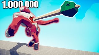 1000000 DAMAGE NEEDLE vs UNITS  TABS  Totally Accurate Battle Simulator 2024 [upl. by Lewak]