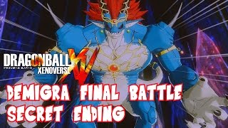 Dragon Ball Xenoverse Walkthrough Z Rank Story Mode Part 35  Secret Ending  Demigra Battle PS4 [upl. by Junette]