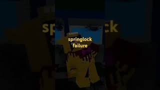 springlock failure [upl. by Flita]