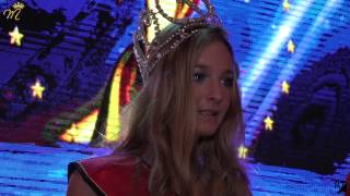 interview Miss Belgie 2014 Laurence Langen [upl. by Trevlac364]