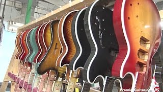 Gibson USA Factory Tour [upl. by Ruhtracm]