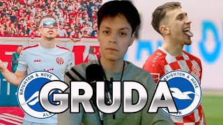 Brajan Gruda NUEVO FUTBOLISTA del BRIGHTON  ANÁLISIS [upl. by Nahshu]