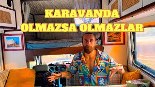 KARAVAN YAPTIRACAKLAR DİKKAT  OLMAZSA OLMAZ 10 ÖZELLİK [upl. by Couture]