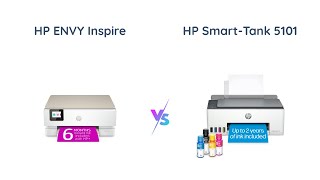 HP ENVY Inspire vs SmartTank 5101 Which Printer is the Best [upl. by Devinne]