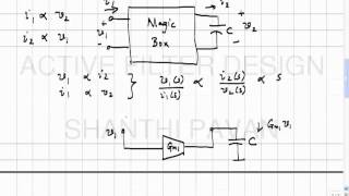 AFD15  Emulation of an inductor with a capacitor and controlled sources [upl. by Stillmann]