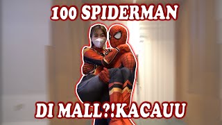 AJAK 100 SPIDERMAN BUAT BORONG BIOSKOP [upl. by Ilehs]