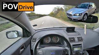 2006 Volvo V50 D5  POV TEST DRIVE [upl. by Nohshan871]