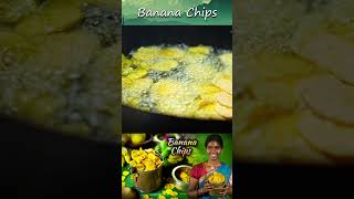 Crispy Nenthram Chips  Easy Homemade Kerala Banana Chips  Traditional Snack shorts [upl. by Ykcaj]