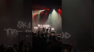 Ski Mask the Slump God  Nuketown Live 2023 Grey Day Tour at O2 Academy Glasgow Clip 13323 [upl. by Nirok317]