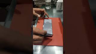 Samsung galaxy fold 5 front back membrane how to apply membren galaxyfold viralshort viralvideo [upl. by Telocin]