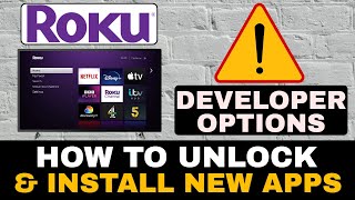 ROKU HACK  UNLOCK ROKU DEVELOPER OPTIONS  3rd Party Apps [upl. by Norvin642]