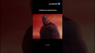 Thanos vs Ebony Maw🔥 shortsfeed shortsvideo [upl. by Robbin]