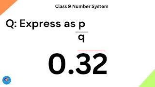 Express in the form pq  Class 9th RD Sharma  Number System Important Question [upl. by Toinette424]