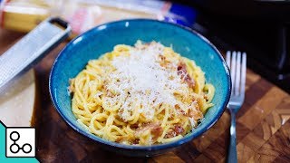 Carbonara à litalienne  YouCook [upl. by Damalis323]