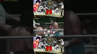 Salvador Sanchez VS Nicky Perez boxing salvadorsanchez boxinglife [upl. by Temple]