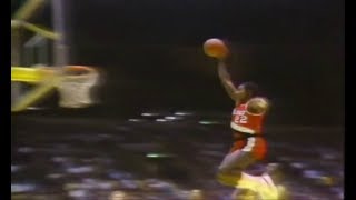 Clyde The Glide Drexler  Top 10 Career Dunks HD [upl. by Noiram517]