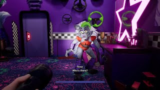 What happens if you enter Roxys room without Freddy  Five Nights at Freddys Security Breach [upl. by Orlanta]