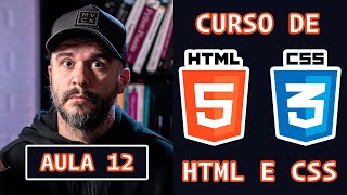 Formulários e campos  Curso de HTML e CSS  Aula 12 [upl. by Adnalohs366]