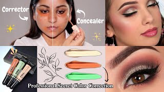 LA Girl Pro Color Correctors  How to use it professionaly [upl. by Anaugal553]